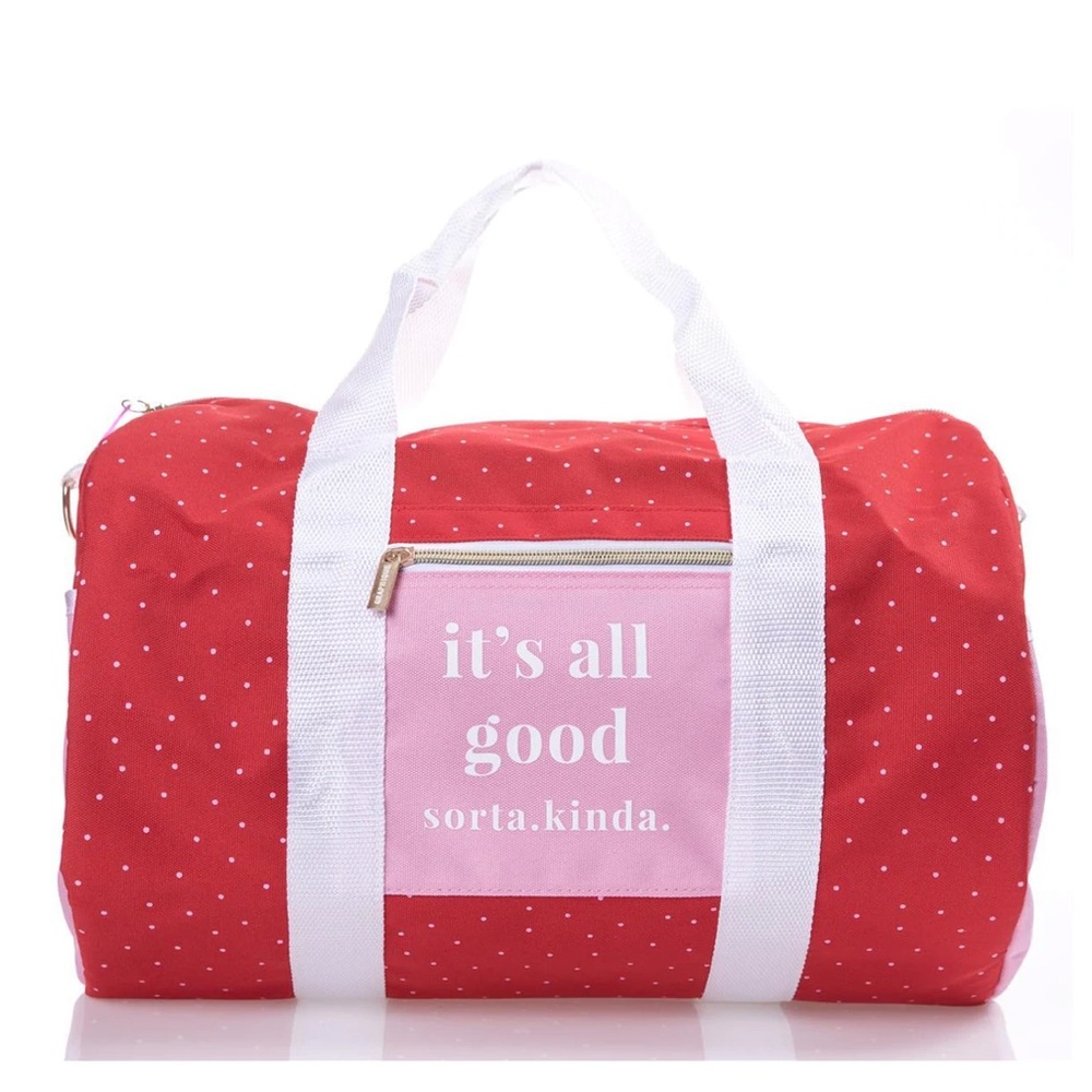 Graphique Pink & Red Weekend Bag
